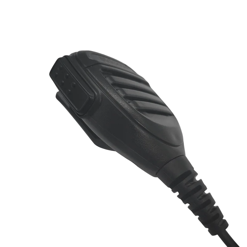 Handheld Walkie Talkies Speaker Mic, 2 Pin Remote Shoulder Microphone with Reinforced Cable, 3.5mm Earpiece Jack for Two W