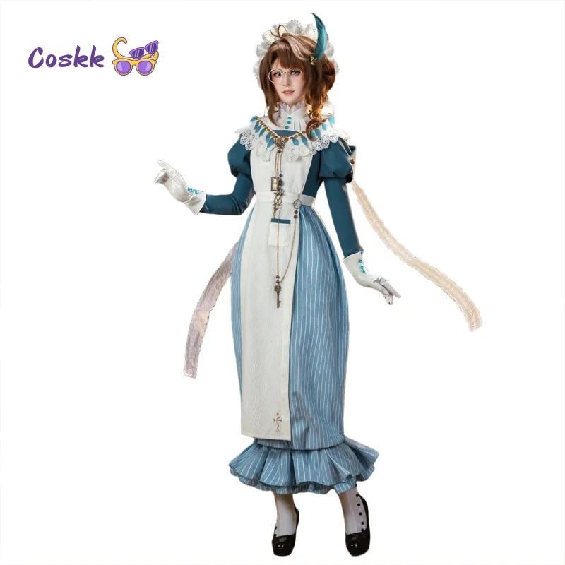 

New Reverse:1999 Kakania Cosplay Costume Hat Glove Prop Dress Uniform Hallowen Carnival Cos Game Party PlayRole Women Clothes