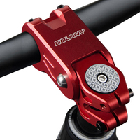 Bicycle Suspension Stem Shock Absorbing Vibration Reducing Stem Adjustable Portable Bike Stem for Road Gravel Hybrid E-Bikes