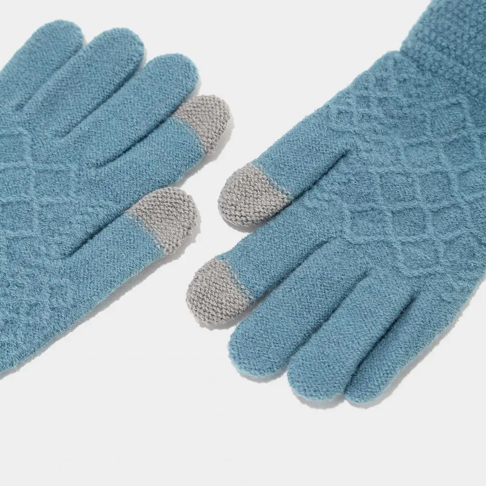 Winter Essentials Set Hat Scarf Gloves Set 3pcs Women Winter Accessories Set Plush Ball Brimless Hat Long Scarf for Weather