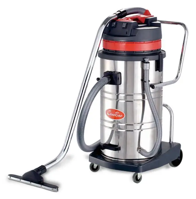 Wholesale Professional 2400W-3200W Industrial Vacuum Cleaner 80L Wet Dry Canister 3-Motor Cyclone Technology Hotels Garages Cars