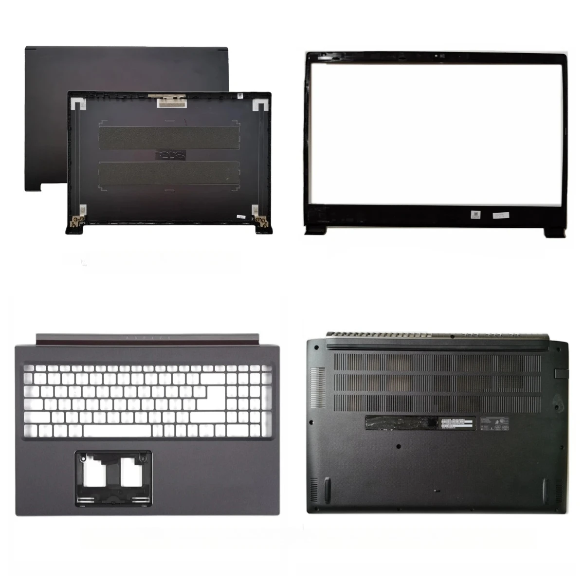 Upper Metal Rear Cover for Laptop Aspire 7 A715-75 A715-75-52XP N19C5, Front Frame, Hand Rest, Upper and Lower Shell