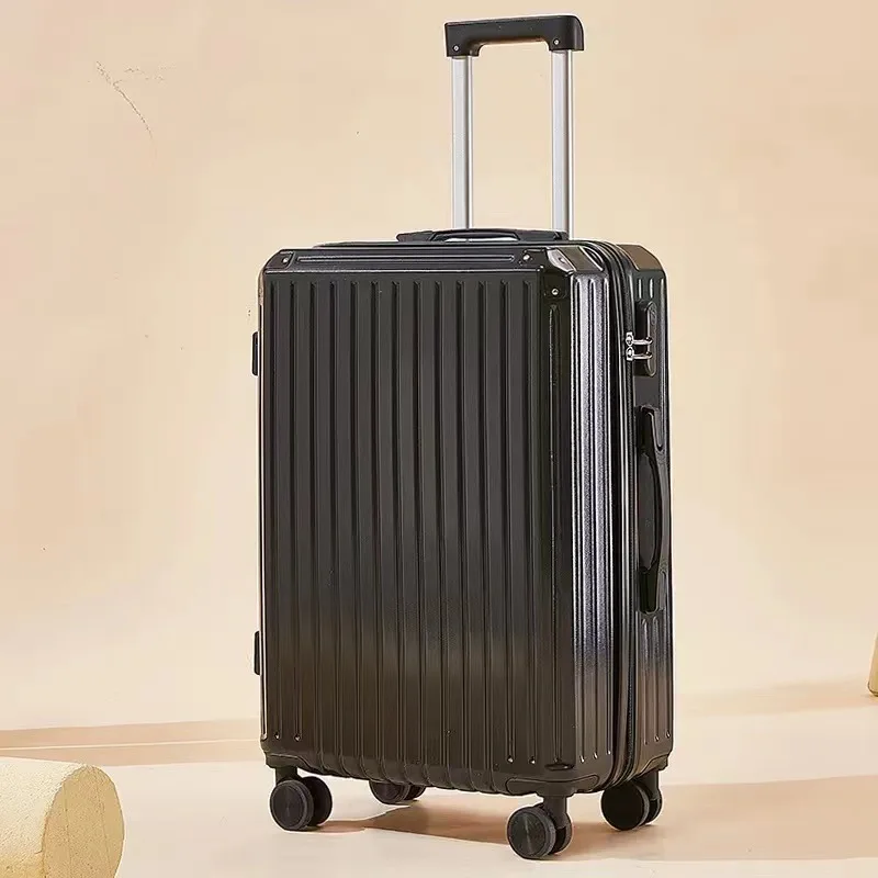 Mode Trolley Koffer Reiskoffer 20/24/26 Inch Rollende Bagage Grote Capaciteit Handbagage Wachtwoord Kofferbak Universeel Wiel