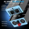 純粋な正弦波インバーター,連続電力,2000w,4000w,dc 12vからac 230v,50hz,euプラグ,車の電圧計コンバーター,液晶 4