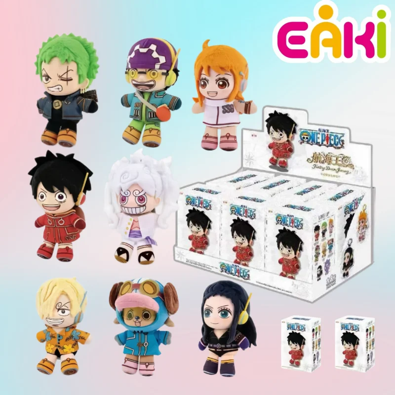 Oryginalna, popularna seria zawieszek Eaki One Piece Fantasy Dream Journey - Blind Box, kolekcjonerskie figurki anime, ozdoba do zawieszenia na torbie, prezent.