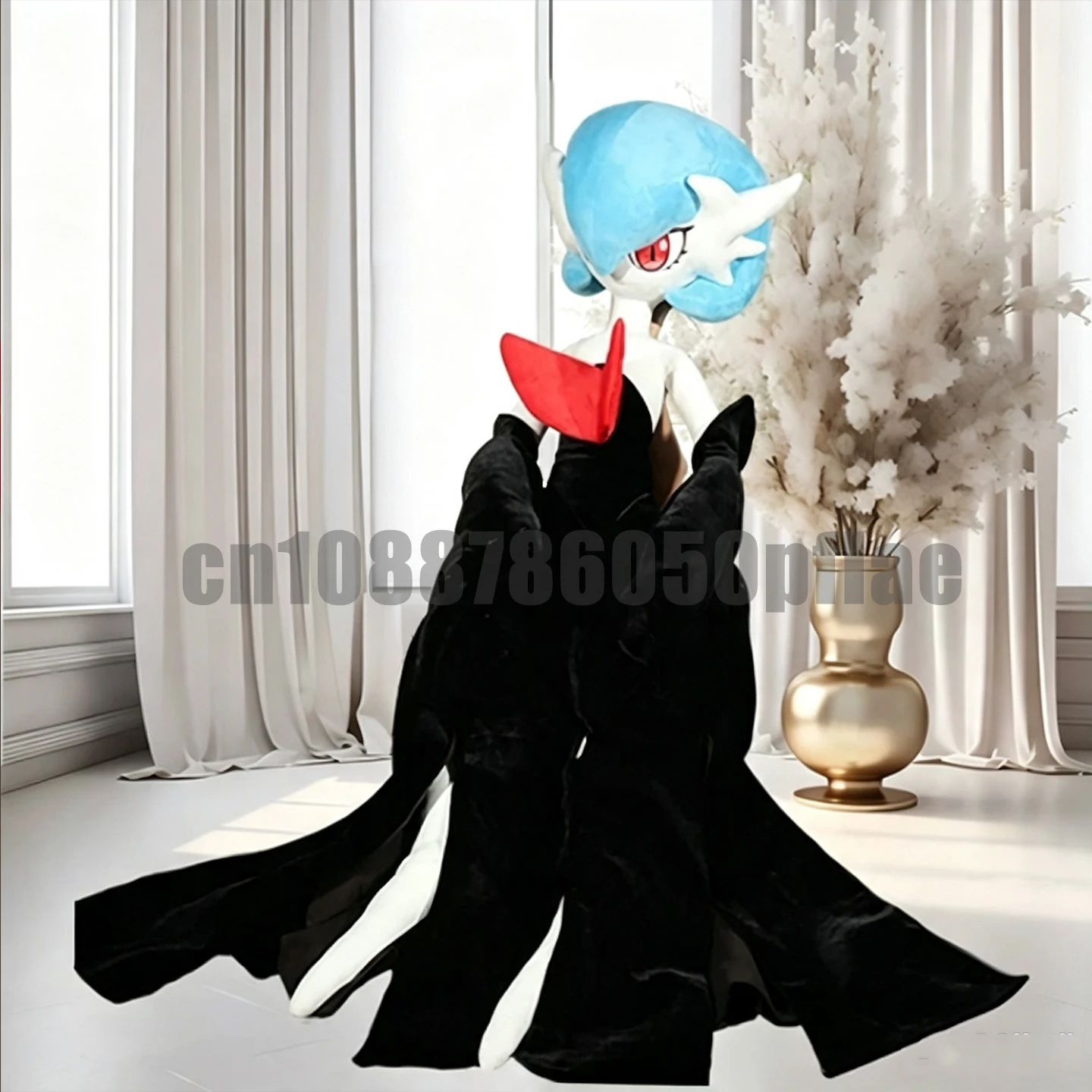 160cm PokéMon Gardevoir Large Size Soft Stuffed Collectible Anime Model Room Decoration  Ornament Toy Peripheral Halloween Gift