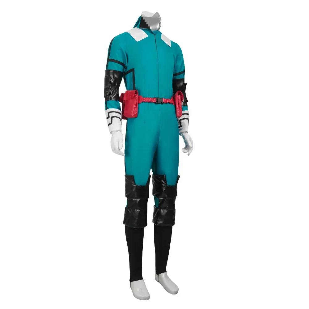 Anime My Hero Academia Cosplay Midoriya Izuku Deku Battle Cosplay Kostüm Unisex Kostüm Set Halloween