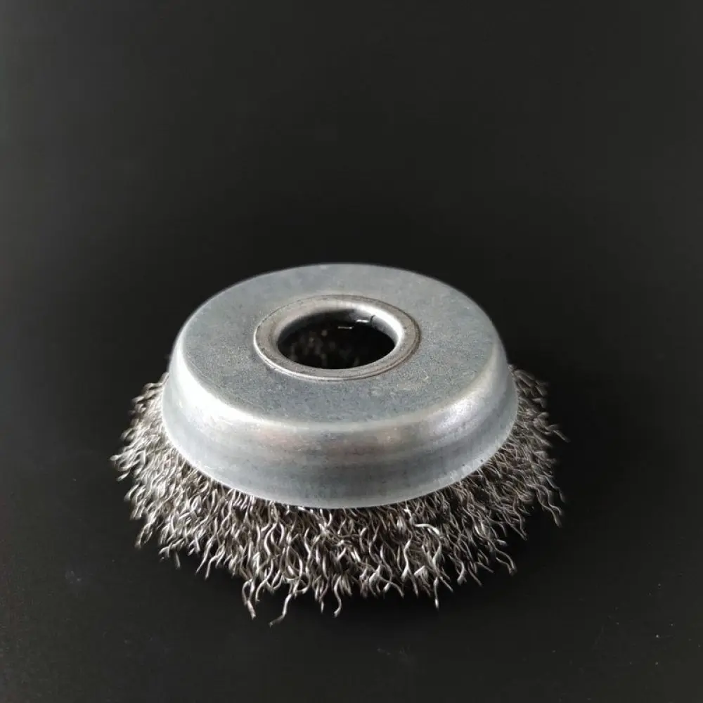 For Xinda Angle Grinder Wire Brush Cup Type Stainless Steel Polishing Wheel Metal Cleaning Grinding Rust Paint Stripping Tool