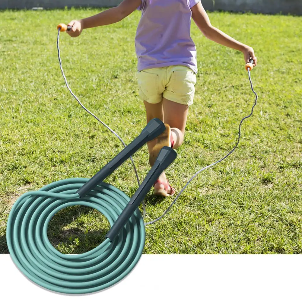 Skipping Rope Length Adjustable Ergonomic Handle Lightweight Grip Weight Loss Indoor Outdoor Kids Skipping Rope Jump Rope 2 Skipping Rope Length Adjustable Ergonomic Handle Lightweight Grip Weight Loss Indoor Outdoor Kids Skipping Rope Jump Rope 2