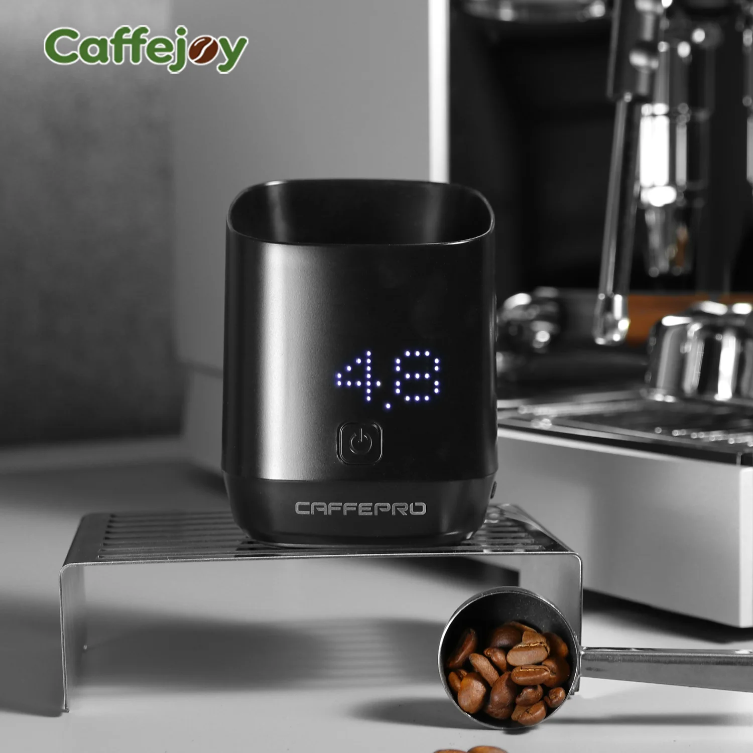 Caffepro Espresso Measuring Cup Scale 0.1g High Precision Waterproof Coffee Dosing Cup for powder＆solids＆liquids Barista Tools