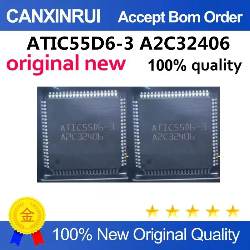 (5-100piezas)ATIC55D6-3 A2C32406 Automotive computer board chip New original be directly shot