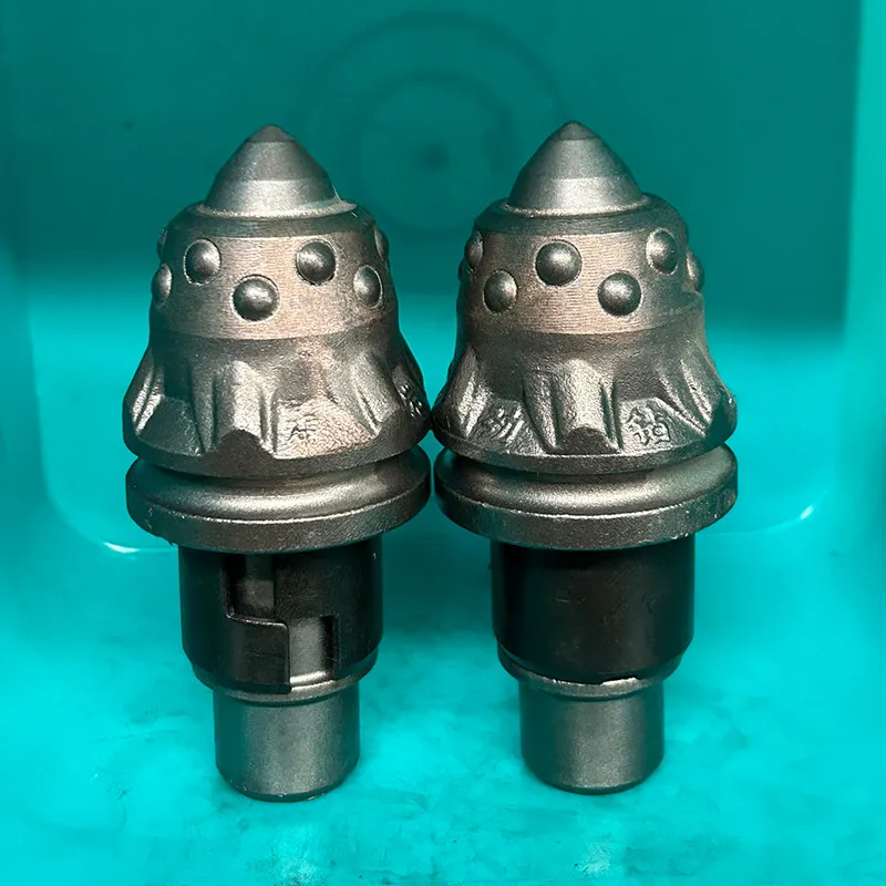 Rotary excavator drill bit 3050 round seat square seat alloy bullet superhard rock pick pile driver 3060