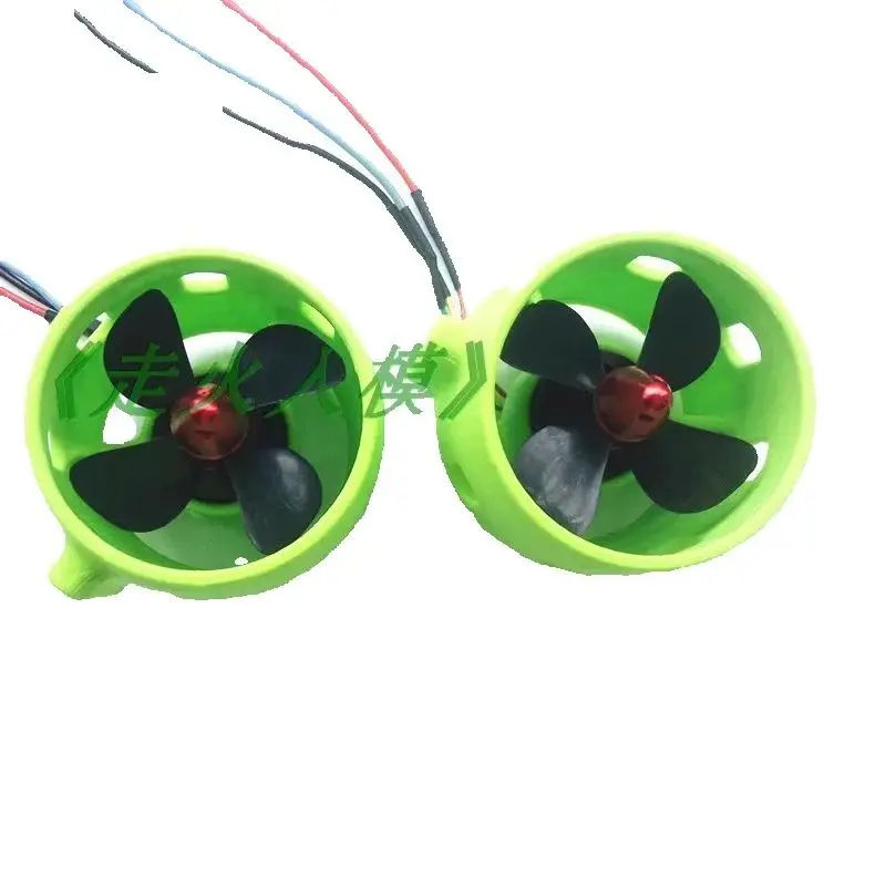 RC 12-24V Robot submarino sin escobillas Motor propulsor anidado tirar barco de rescate