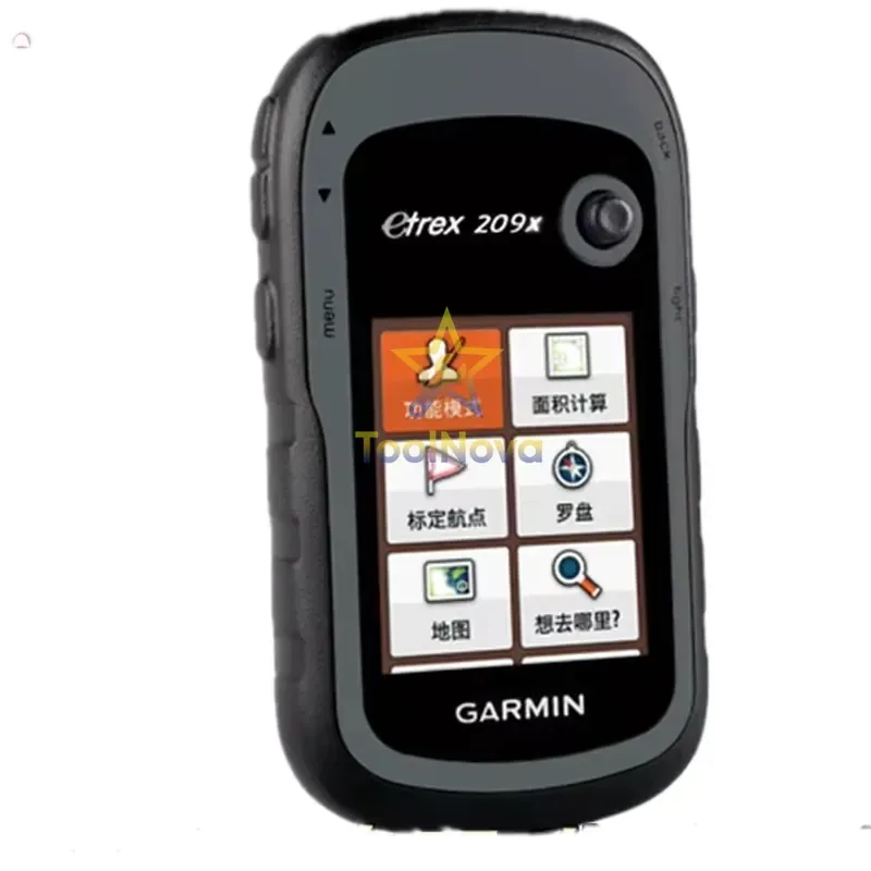 Gar min ETrex 209X +BEIDOU Handheld Positioning Acquisition Track Measurement Loading the Map Area Measurement
