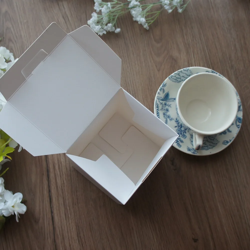 White Coffee Design 10pcs Paper Box Bagged Coffee As Shop Restaurant Office Party DIY Gift Packaging