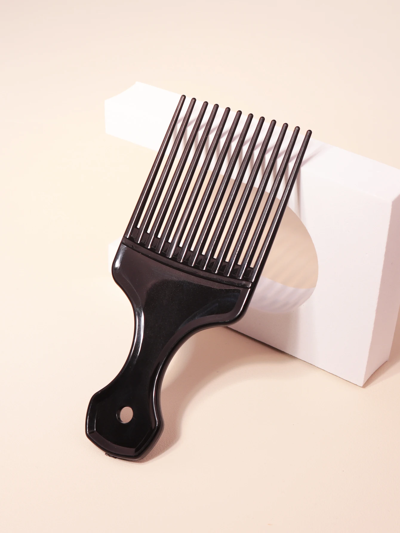 1PCS wide toothed brush comb fork brush insertion type hair comb plastic gear comb curly hair African hairstyle tool