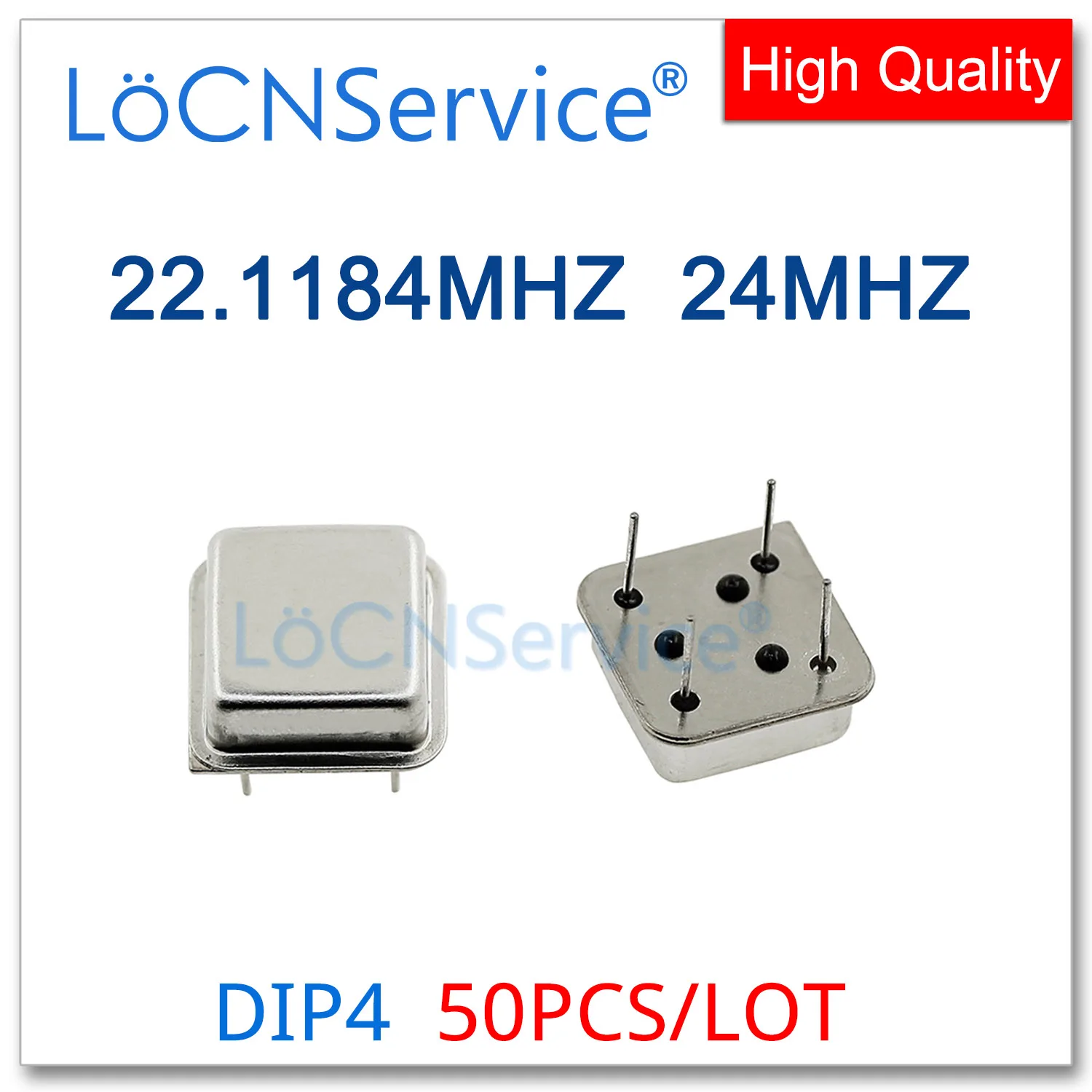 

50 шт. 22,1184 МГц 24 МГц активный кварцевый генератор часы квадратный полуразмерный DIP-4 OSC 22,1184 М 24 м 24,000 МГц 24,0 мгц резонатор DIP