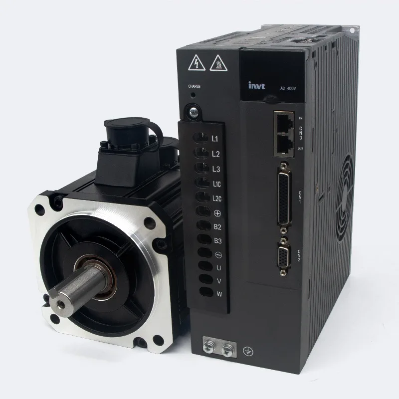 17/23-bit encoder AC servo motor with driver, 750W 1KW high-precision servo motor