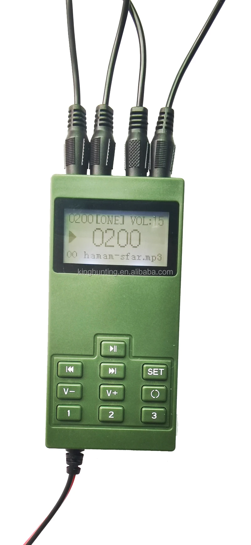 New Electronic Plastic Wild Bird Hunting Decoy Quail Sounds Mp3 Player Bird Callers with 4*50watt Bird Sounds Speakers - Image 3