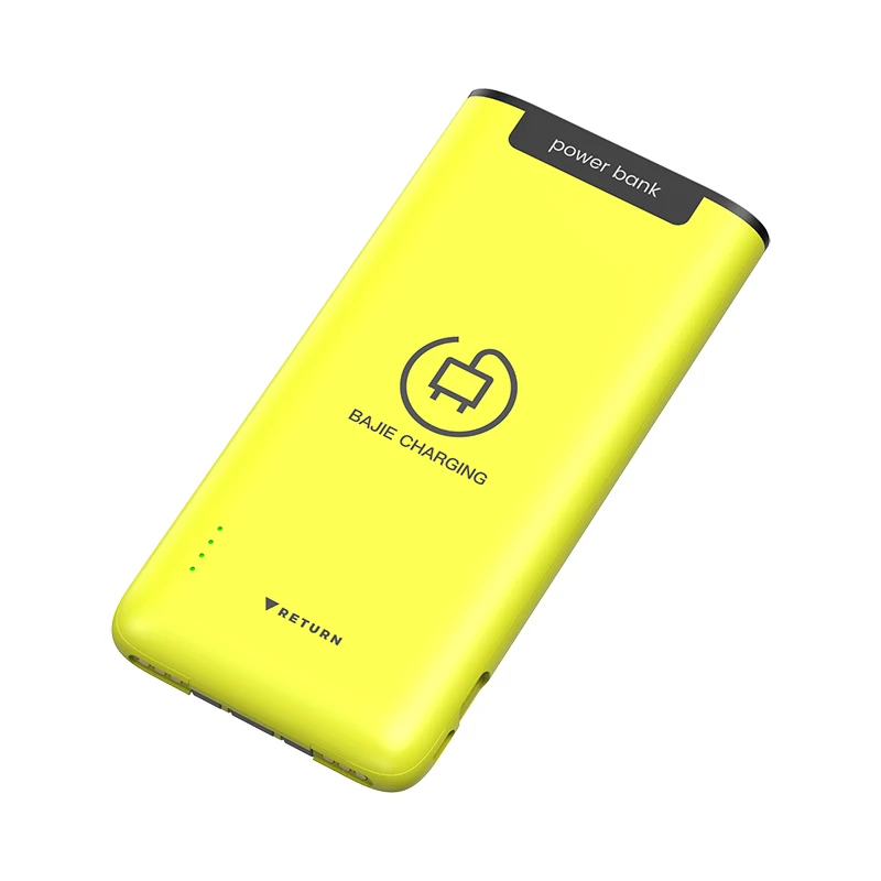 Power Bank 6000mah Three Input Ways Cell Phone Power Bank Rental Station Shared Power Bank