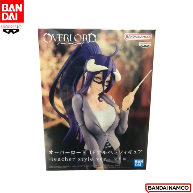 

In Stock Bandai Original Banpresto Overlord Albedo Action Figure Model Doll Brand New Boxed Anime Characters Toys Model Garage