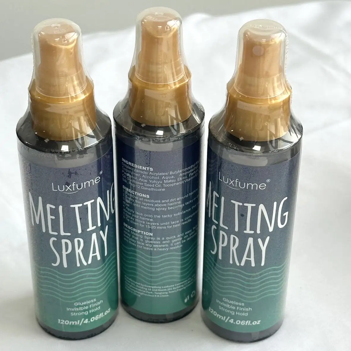 

2/3/5pcs Melting Spray For Lace Front Wigs Long Lasting Hold Wig Glue Spray Edges Control Lace Melt Spray Secure Wig Spray