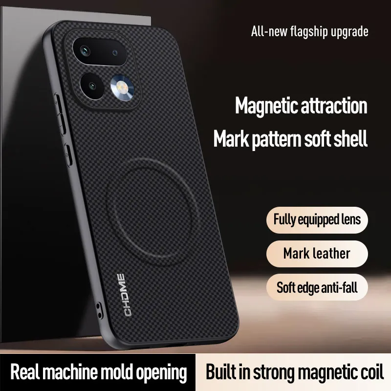 

Встроенная магнитная крышка для Realme 16 Pro+ 16pro 5G, полная защита, мягкие края, противоударный чехол для Realme 16 Pro Plus