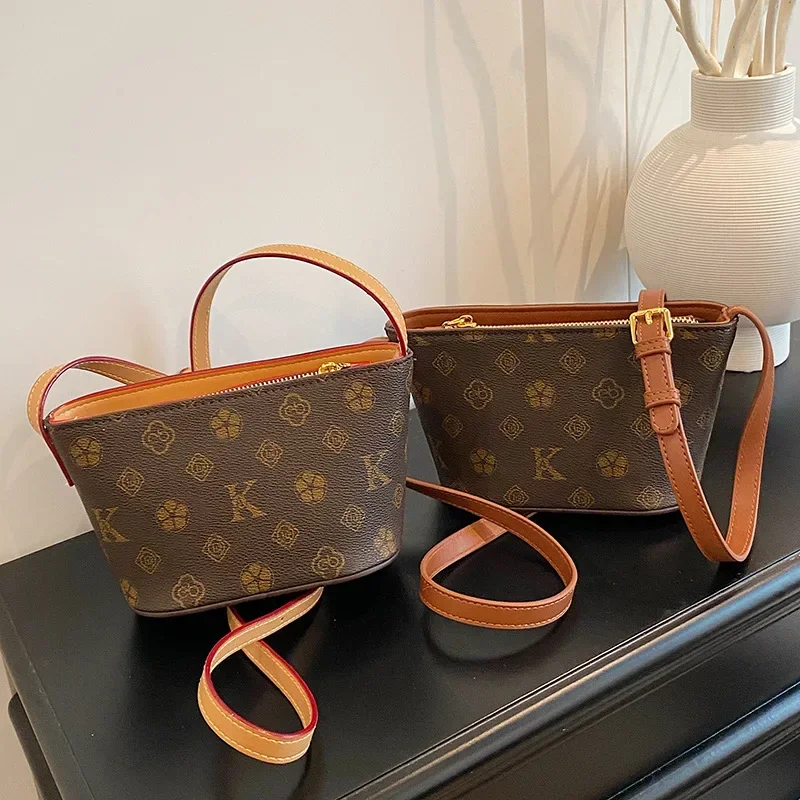 

Модная новинка 2025 года! Персонализированная женская сумка через плечо с принтом в стиле ретро — повседневная и легкая стильная сумка