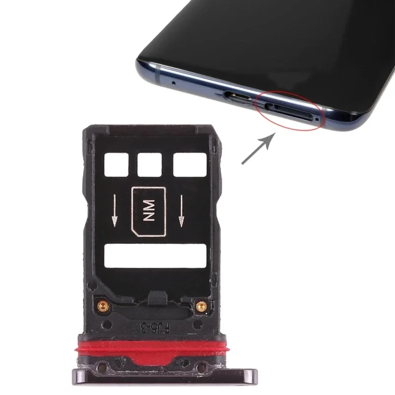 

For Huawei Mate 20 Pro 2 x SIM Card Tray