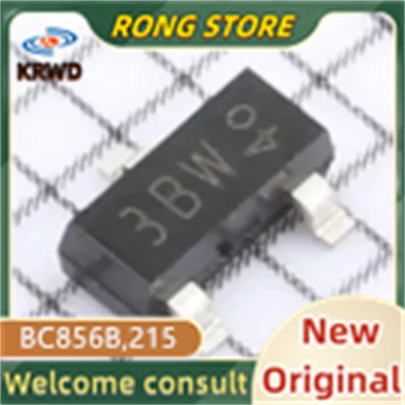 30PCS 3BW NEW Original BC856B,215 BC856B BC856