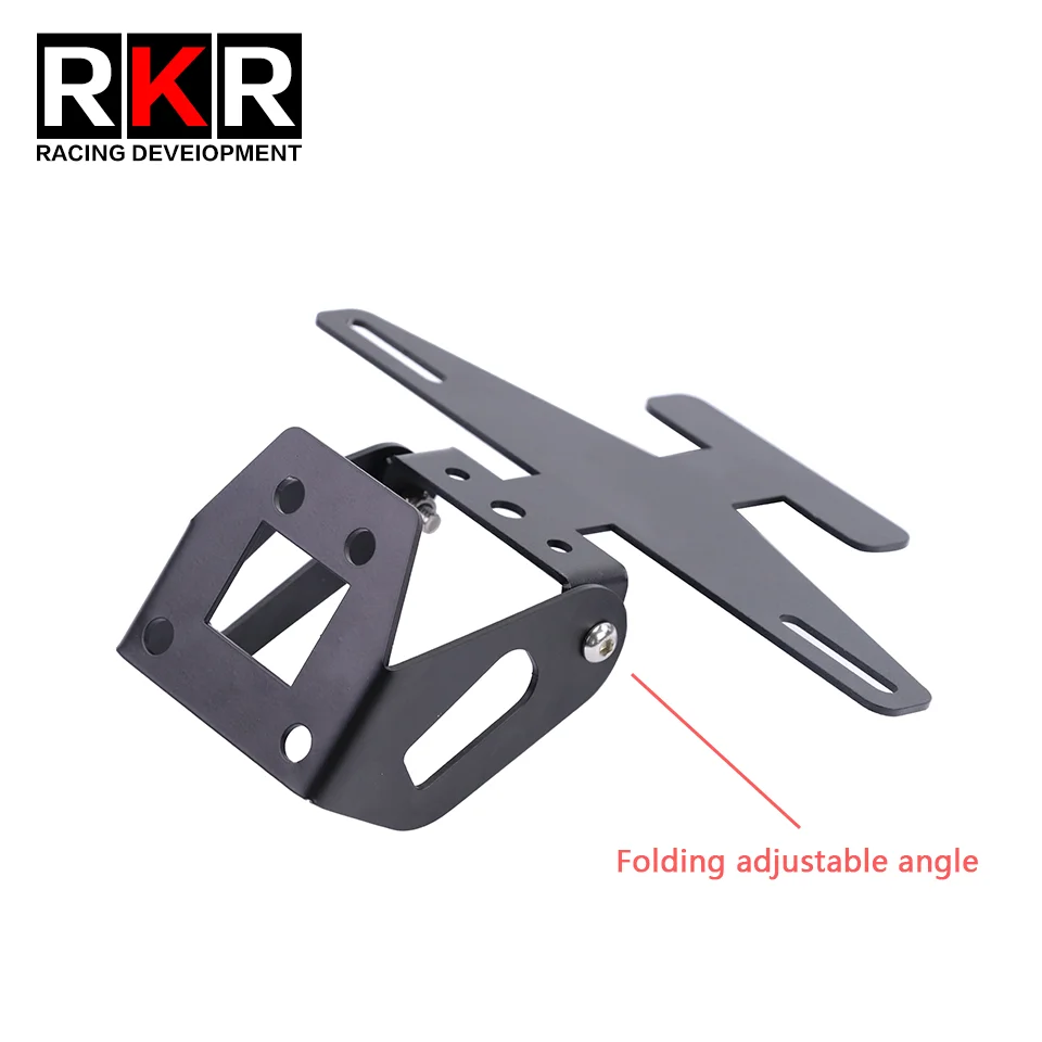 For KAWASAKI ZX4RR ZX25R ZX-4R ZX-4RR ZX-25R Motorcycle Tail Tidy License Plate Holder Foldable Fender Eliminator with LED Light - Image 5