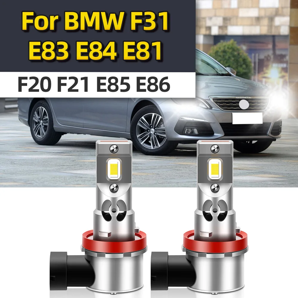 

For BMW F31 E83 E84 E81 F20 F21 E85 E86 LED Headlight Fog Lights 300W Super Bright H11 H8 H9 H16JP 6000K Bulbs 12V Driving Lamps