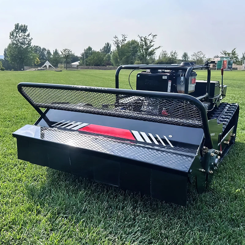 Made in China Robot Lawn Mower  Engine CE EURO 5 Crawler Remote Control Flail Lawn Mower on Sale