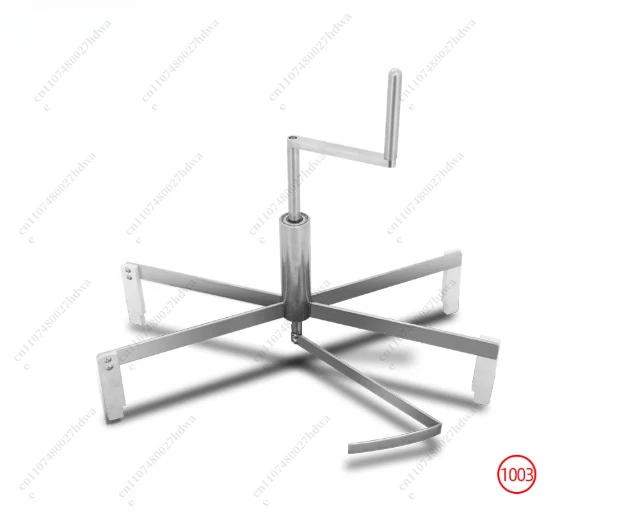 Crepe Making Tools Handling Rotary Stainless Steel Pancake Spreader Turner Crepe Maker Tool (without Machine), for 40cm