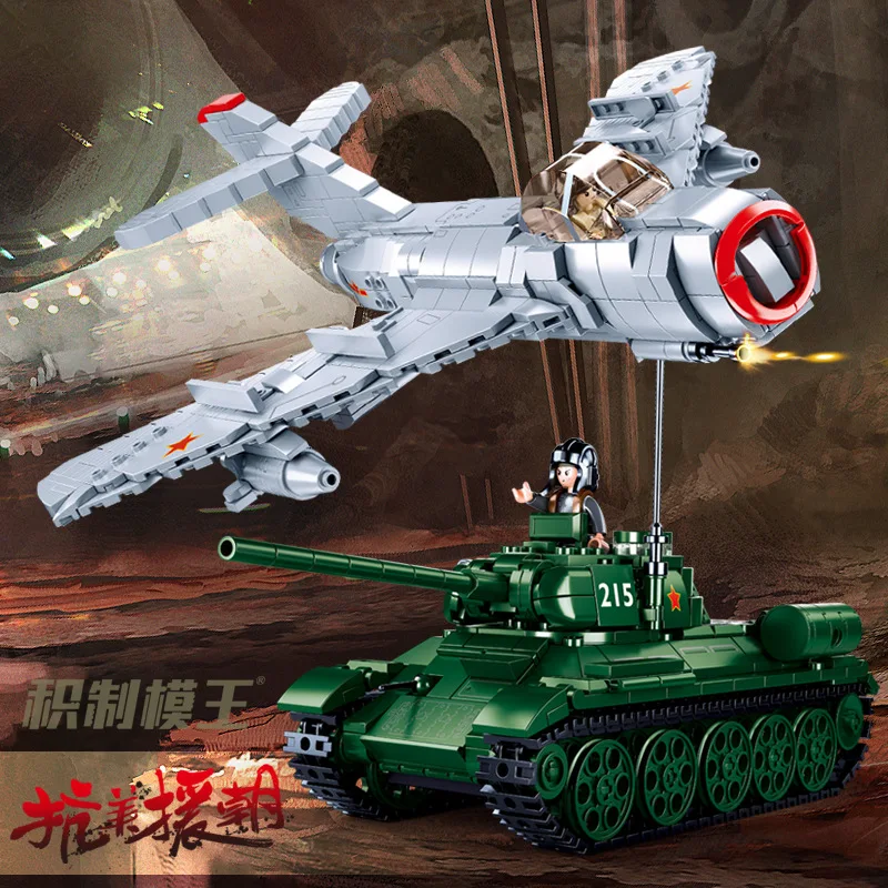 العسكرية STRV103 دبابة قتال رئيسية MBT البلاستيك نموذج الطوب قوة أرضية الجيش الإبداعية اللبنات أرقام مع ملصقات