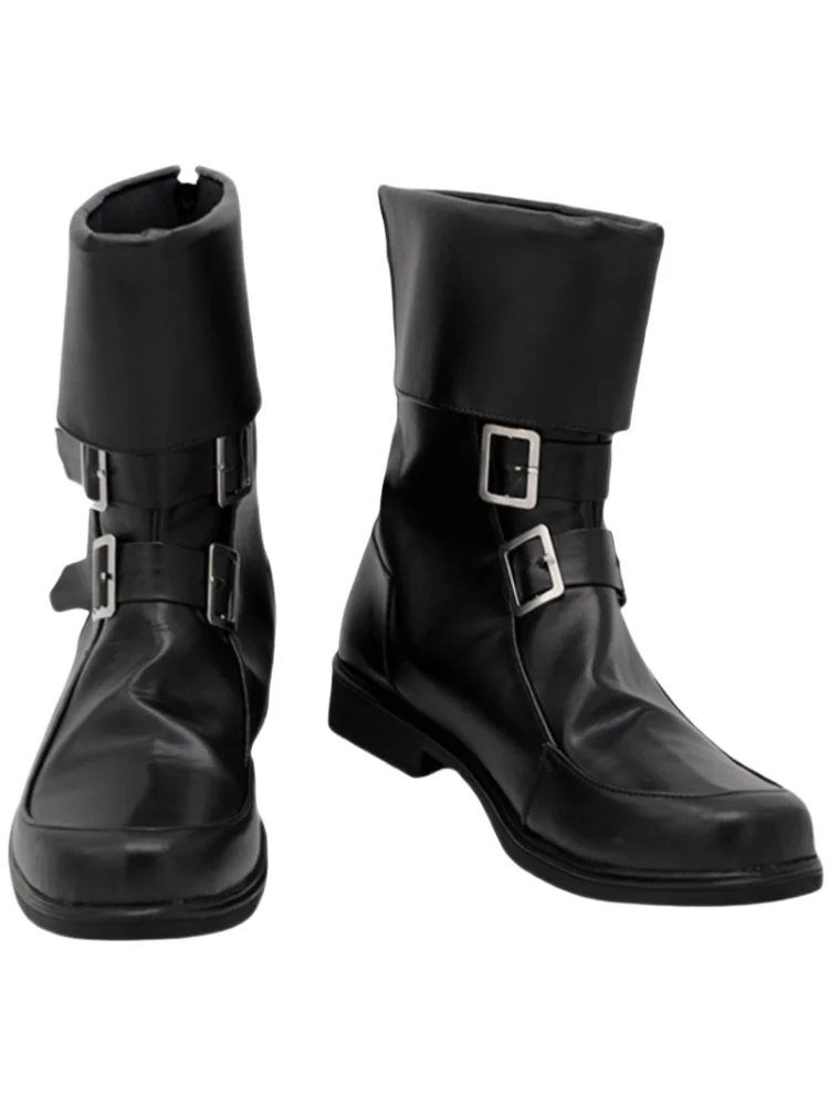 Game Final Fantasy XIV Reaper Cosplay Shoes Boots Halloween Accessorie Customized