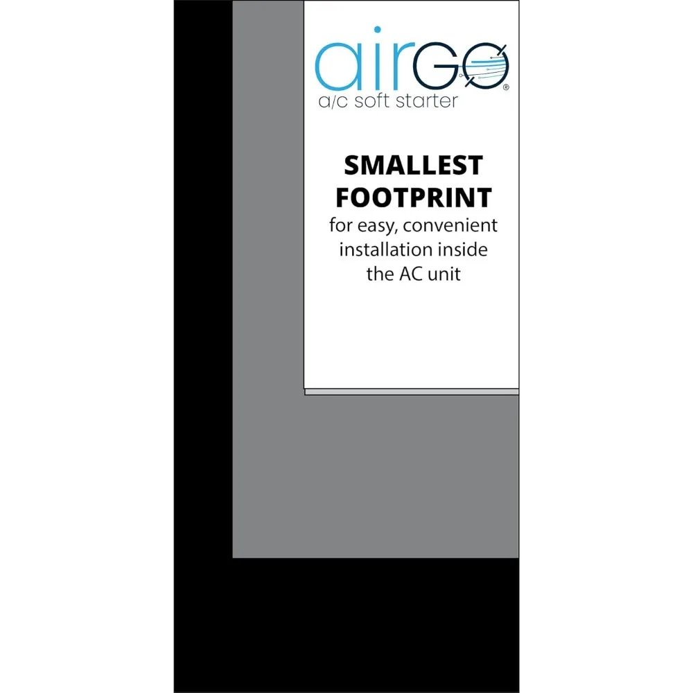 Air Conditioner Soft Start Module, Easy DIY Install, Smallest Soft Start on The Market, Reverse Motor Protection