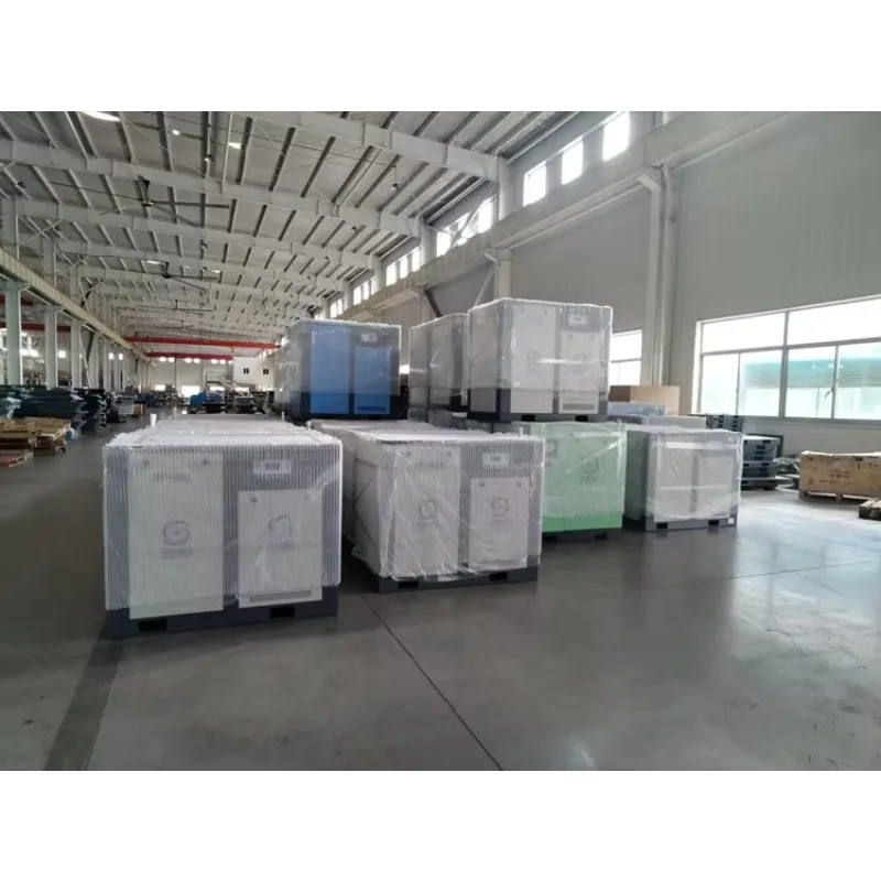 Permanent magnet integrated screw air compressor 3200r/min 7.5KW 65 ± 2dB (A) 380v 50Hz