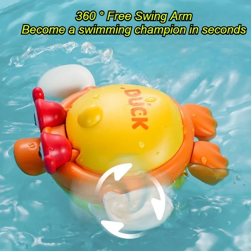 Jouets de bain pour bébé, jeux d'eau de salle de bain, canards jaunes mignons, partenaires de bain pour bébé, éducation précoce et Puzzle, jouet d'interaction Parent-enfant