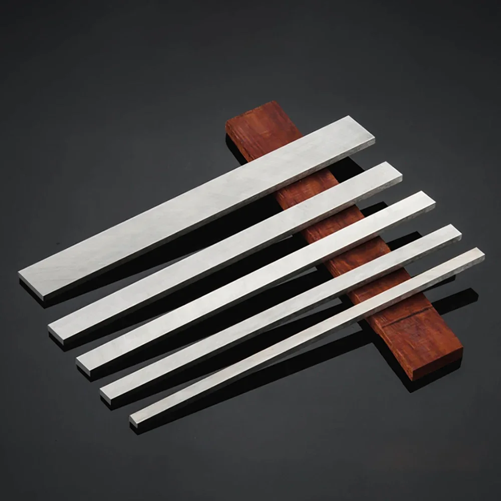 Coltello da intaglio lungo 200 mm con barra piatta in acciaio HSS da 1 pezzo per realizzare varie dimensioni