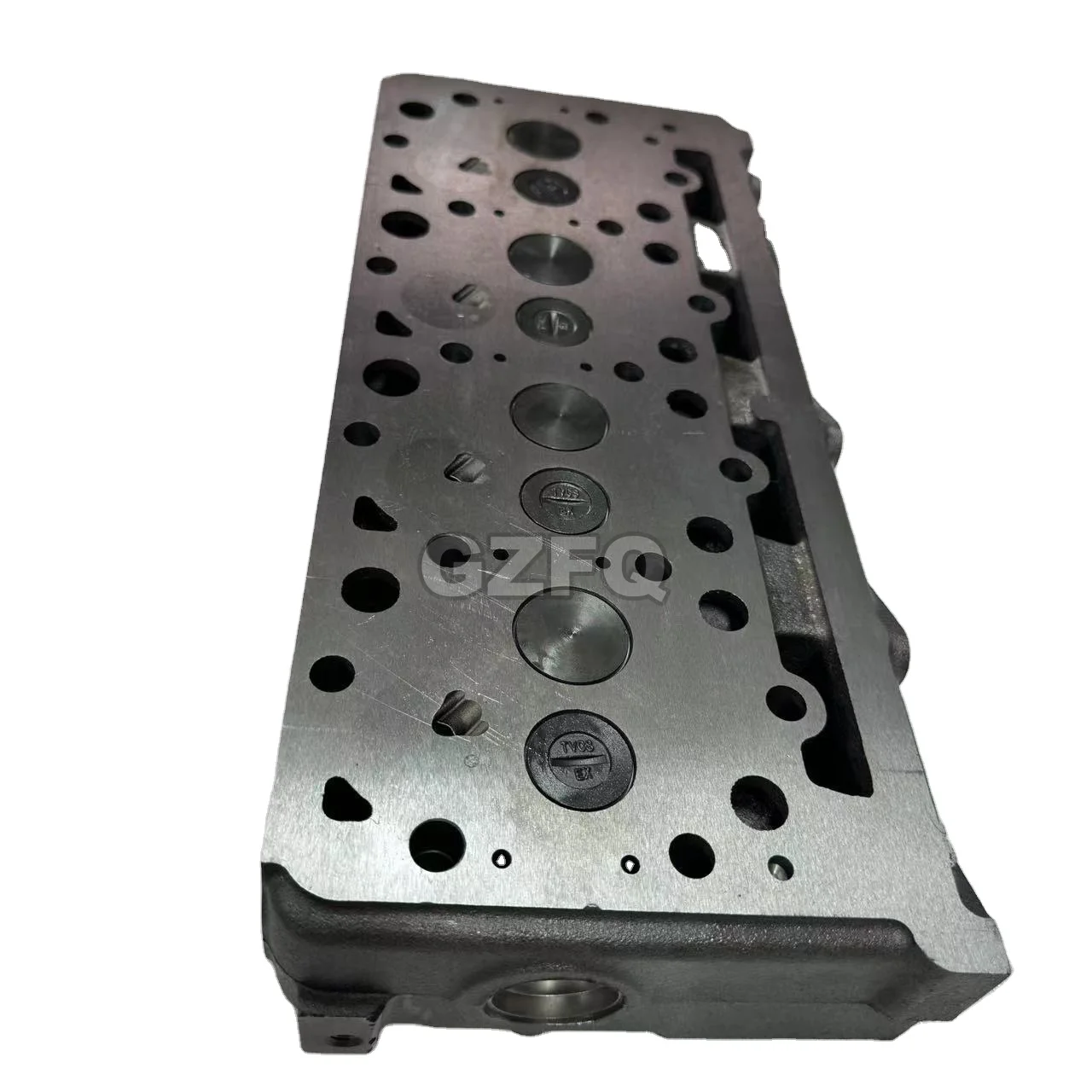 Excavator Forklift Kubota Cylinder Head V2203 V2403 V3307 V3800 D1105 D902 Cylinder Head Assembly with Valve Seat