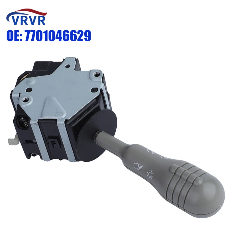 VRVR 77008-22445 7701046629  Headlight Switch Gray Clolor Steering Column Indicator Switch For Renault Twingo C06