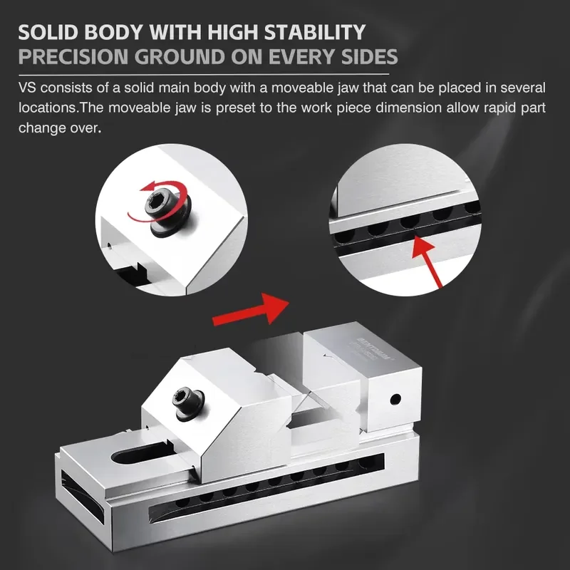 High Precision 4 Inch Tool Maker Vise for Grinding Machine VS30