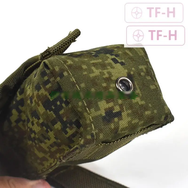 Hunting Tactical 1000D Russian Army 6SH117 Carrying Kit Mag Magazine Pouch Flash Bang Accessory Bag EMR/Ruins Green/Army Green