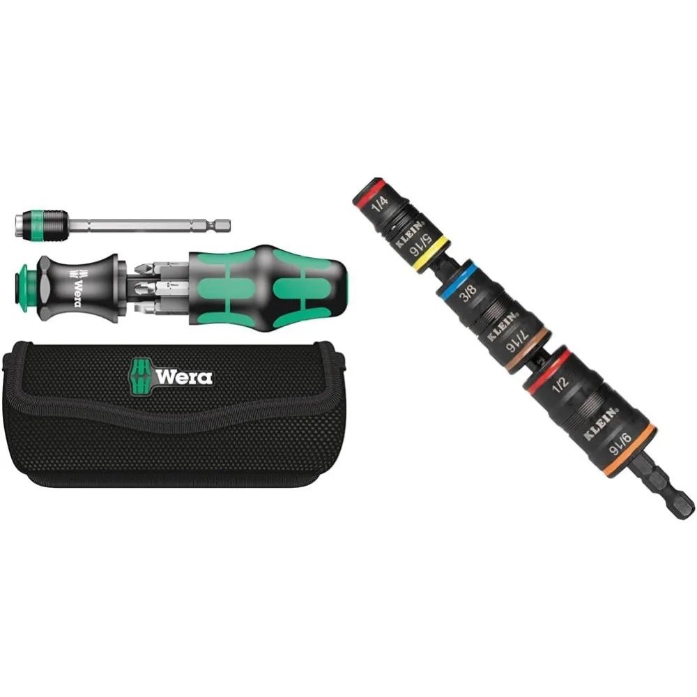 

Compact 25-Piece Pouch Set with Impact Driver and Versatile Socket Set