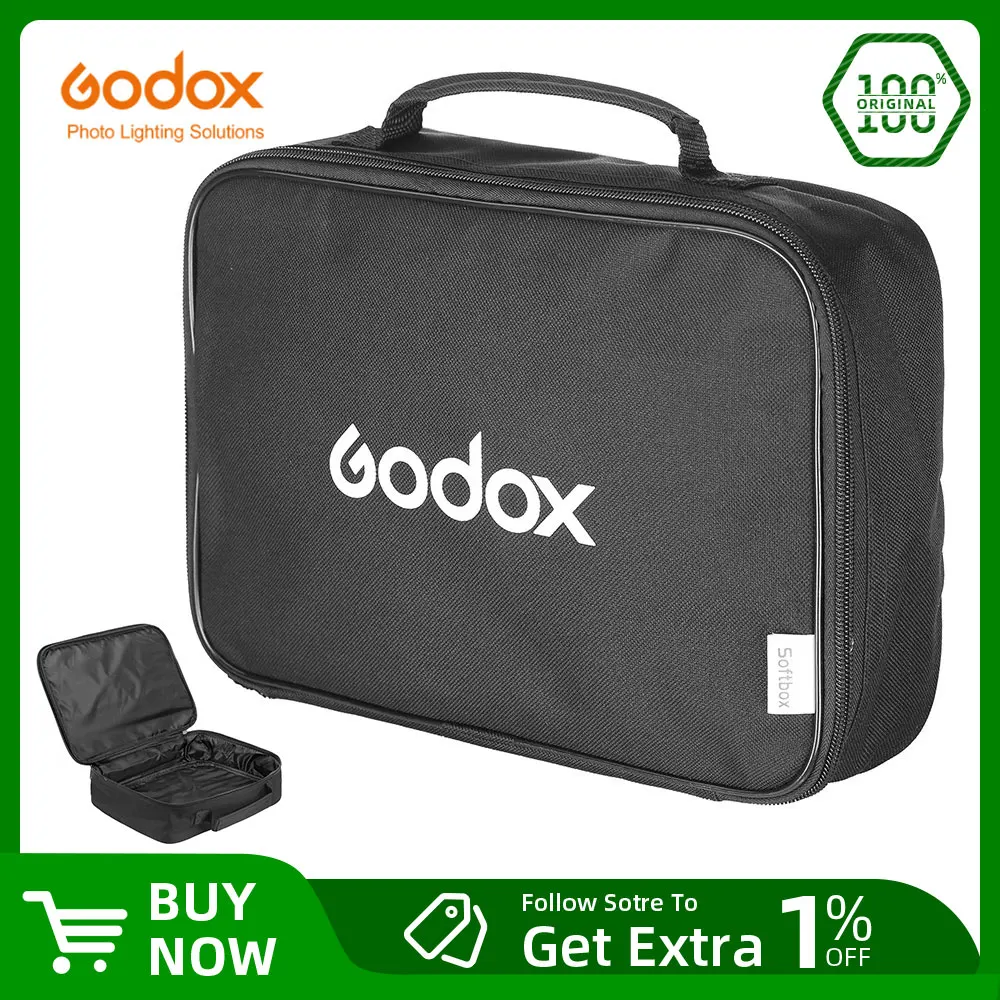 Godox 80 * 80cm 60 * 60cm 50 * 50cm 40 * 40cm Storage Bag Portable Carry Bag Case (Can only be used with GODOX S-type softboxes)