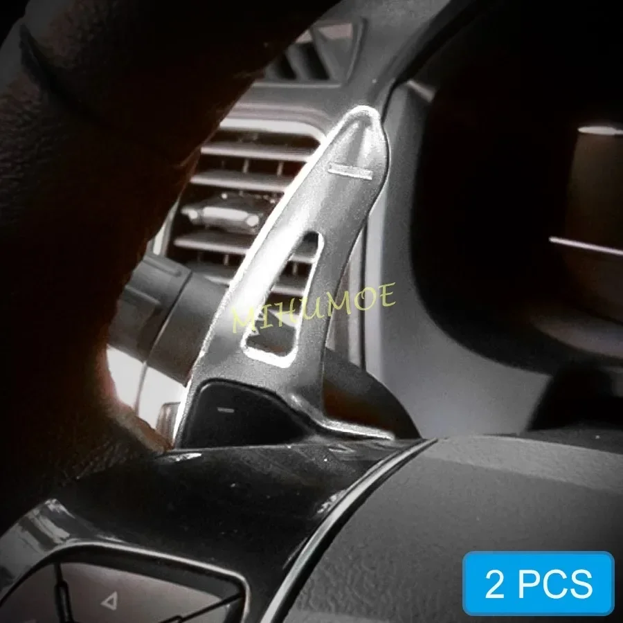 

Для Ford Explorer 2013-2019 алюминиевый руль, удлинитель переключения передач, стильный, серебристый