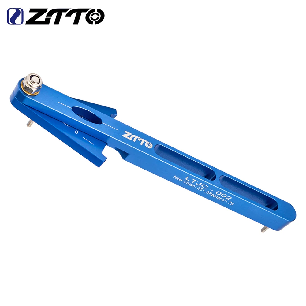 ZTTO MTB Bicycle Chain Wear Indicator Tool Links Checker Aluminum Alloy Road Bike Repair Accurate Tools