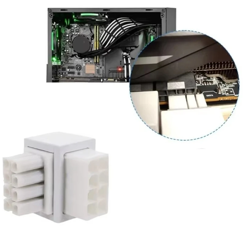 ABUL-محول اللوحة الأم للكمبيوتر ATX 8Pin 90 درجة ملحقات محول سطح المكتب