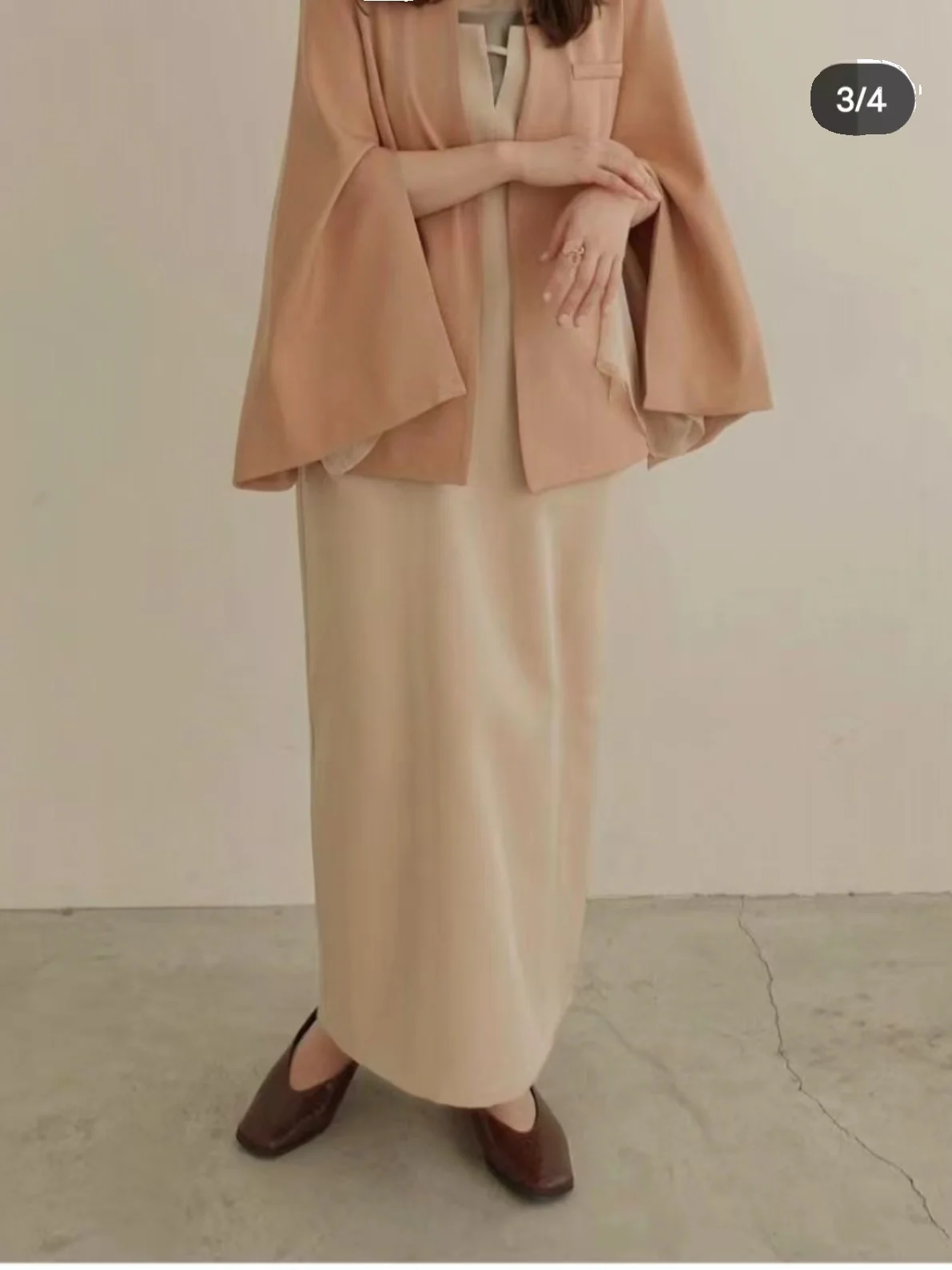 

Осенний женский светлый дизайн Sensation Sve Костюм с разрезом Jaet Ele mat Sle Faionable Верхняя одежда